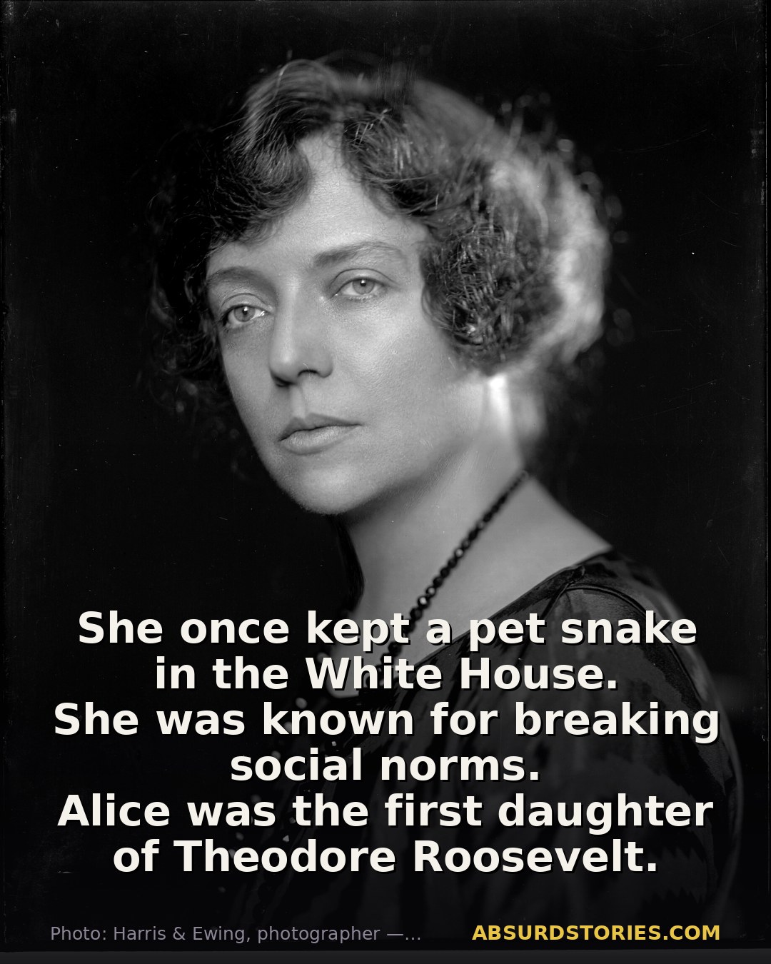 The unconventional life of Alice Roosevelt Longworth