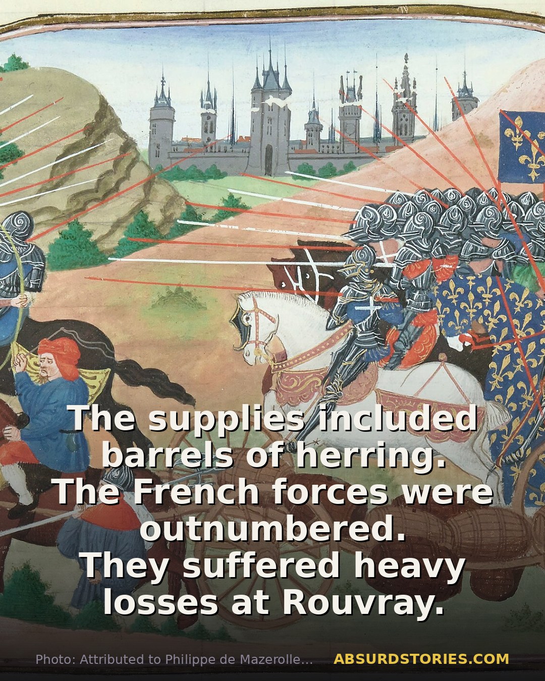The bizarre Battle of the Herrings in 1429