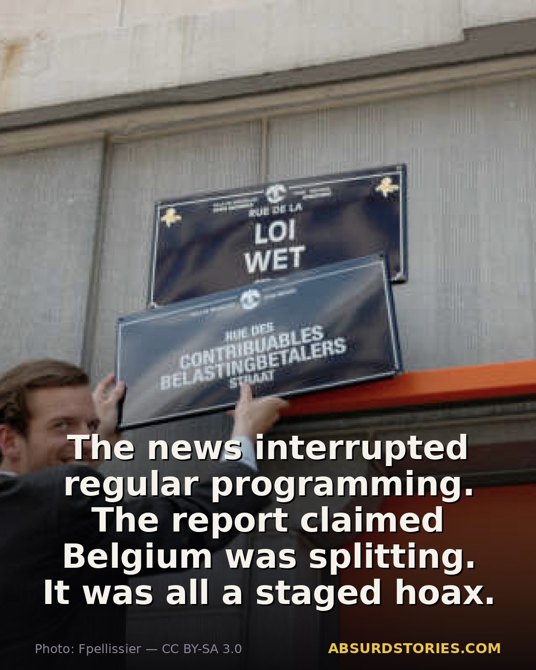Belgium's shocking secession hoax caused panic