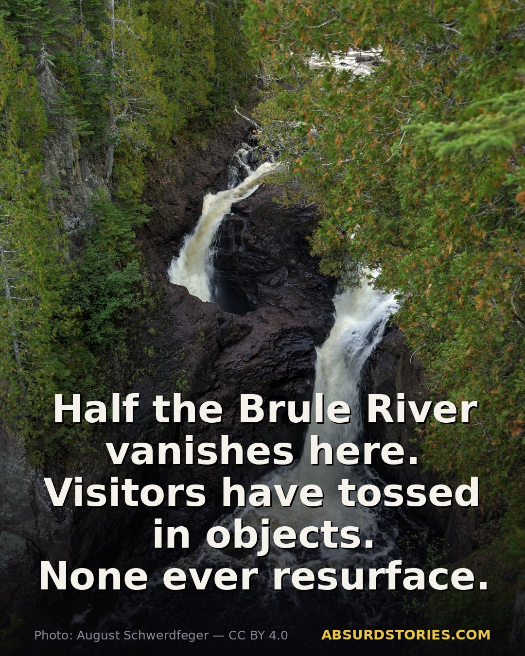 The Mystery of the Disappearing River Waterfall