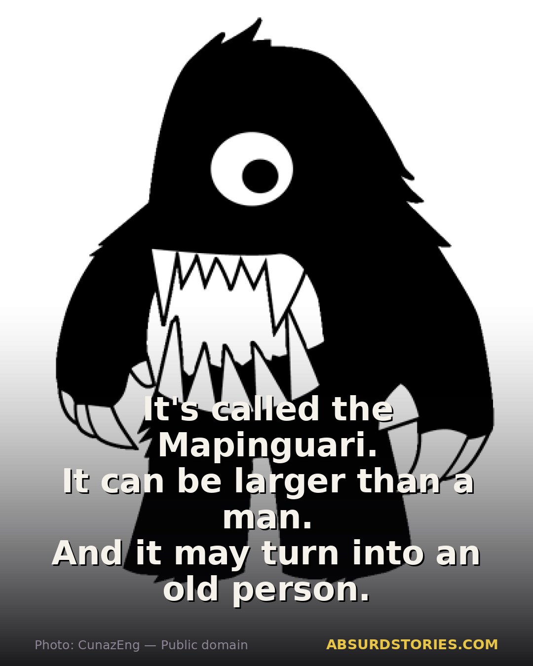 The strange and terrifying Mapinguari of Brazil