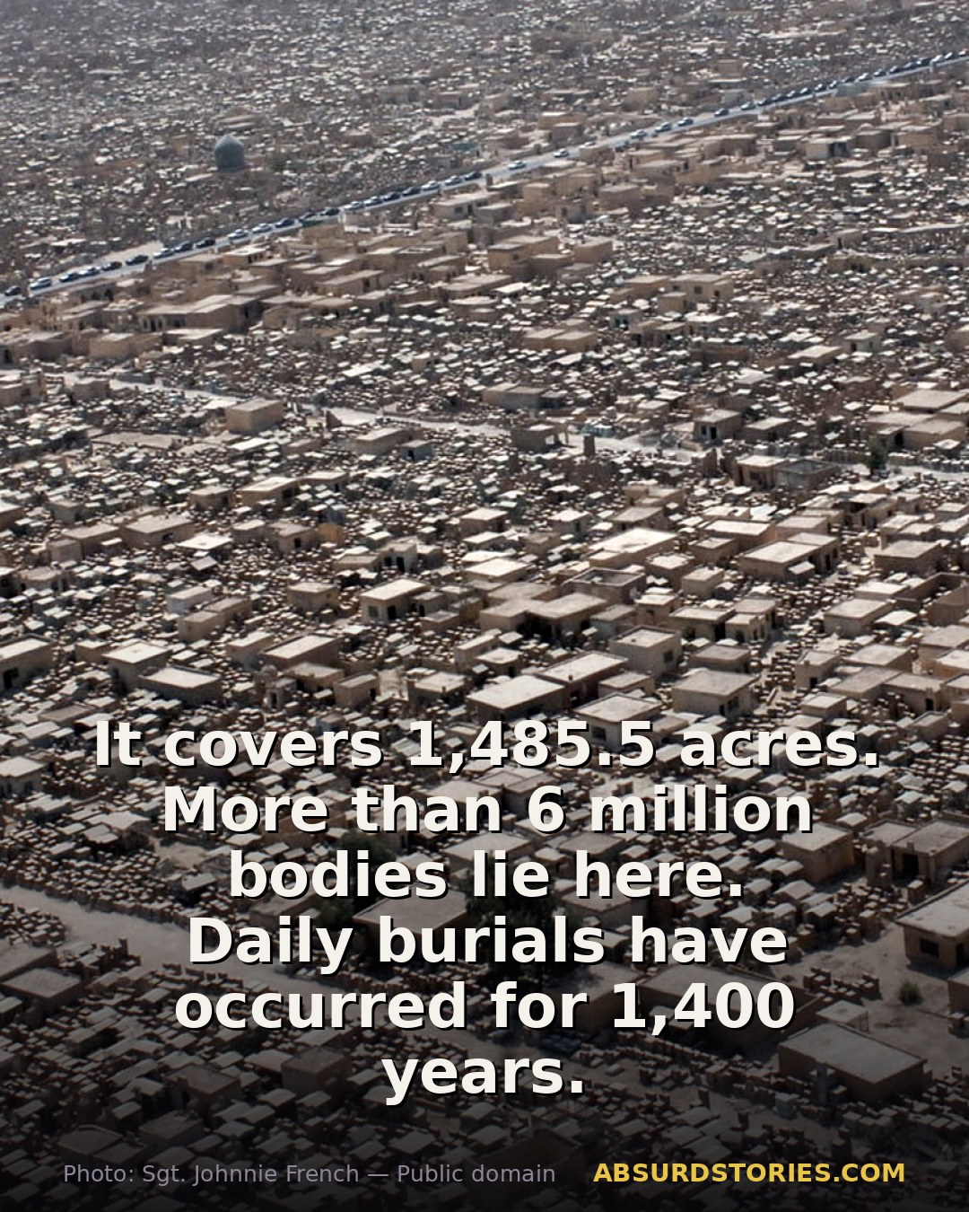 Wadi-us-Salaam: The world's largest cemetery