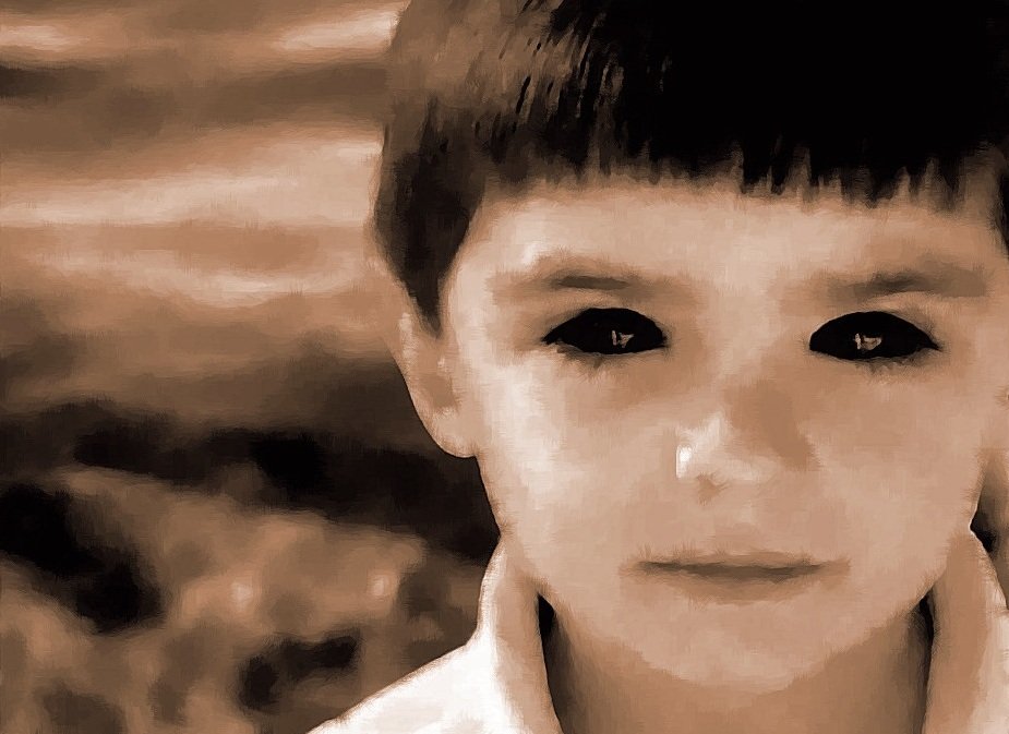 The eerie legend of black-eyed children