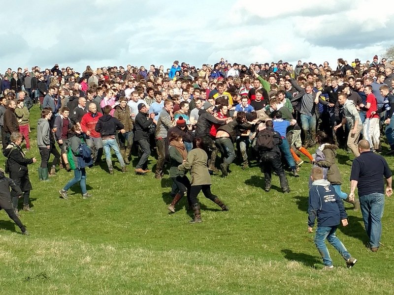 The absurd tradition of bottle-kicking in Hallaton