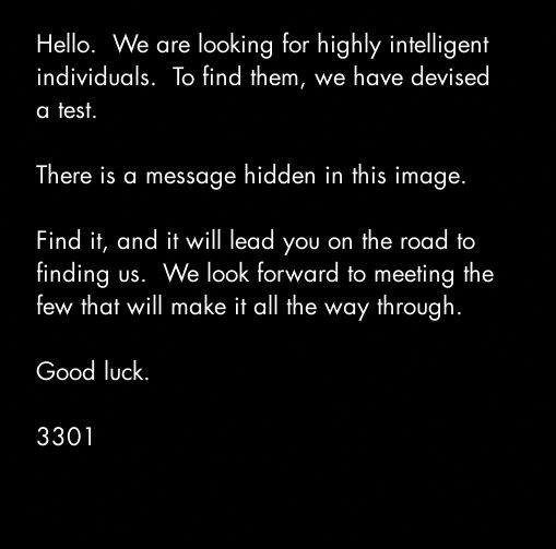 The mysterious puzzles of Cicada 3301