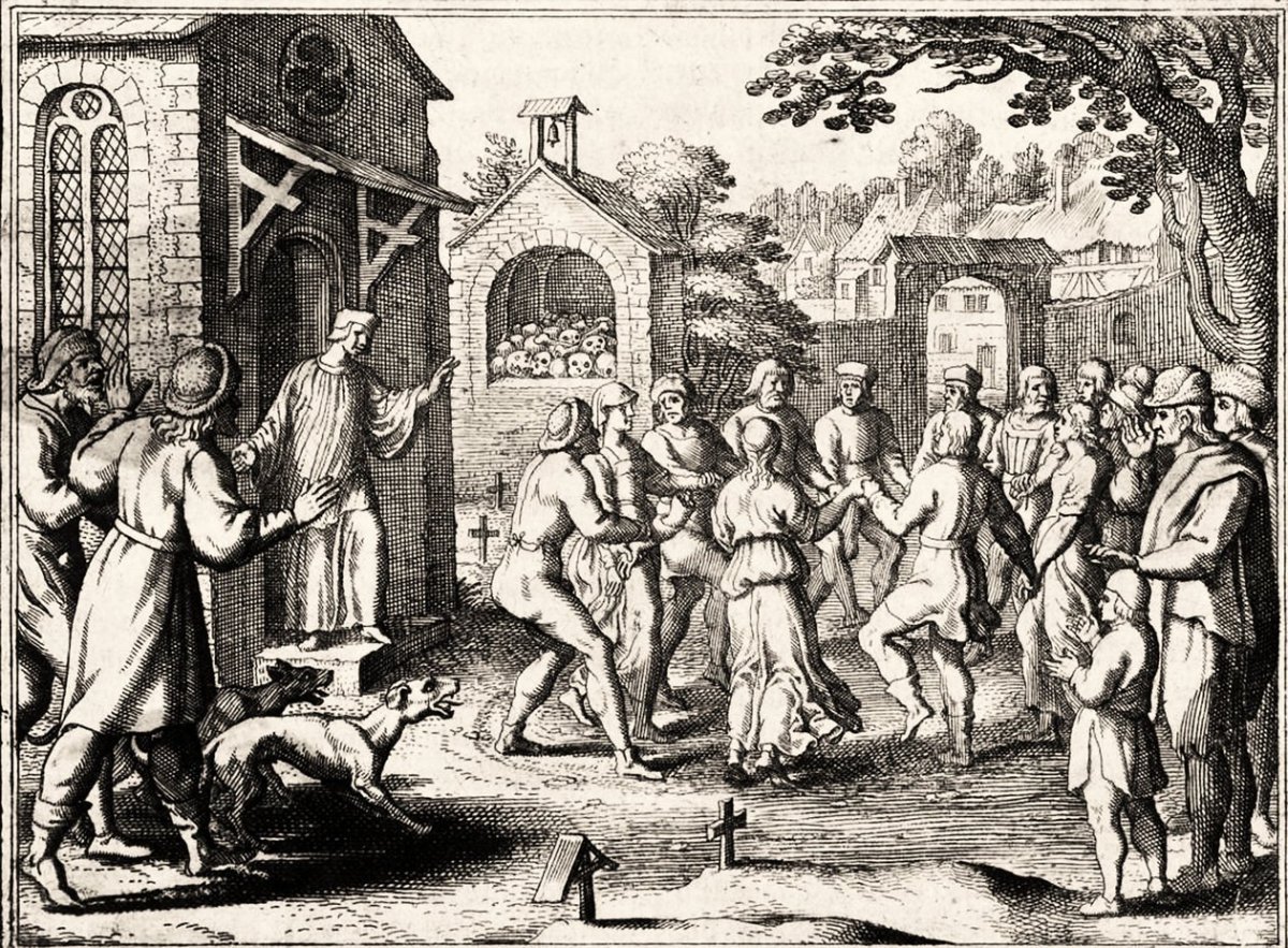 The bizarre dancing plague of 1518