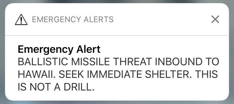 Hawaii's terrifying false missile alert in 2018