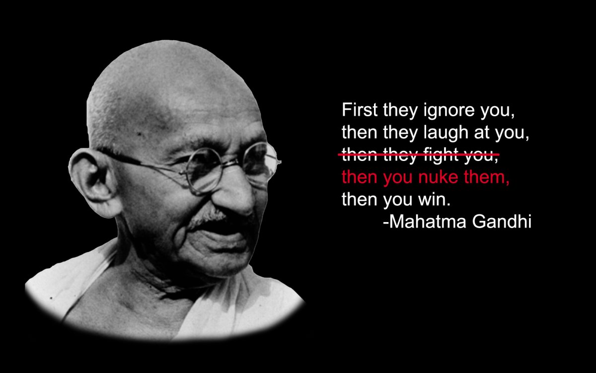The absurd video game glitch of Nuclear Gandhi
