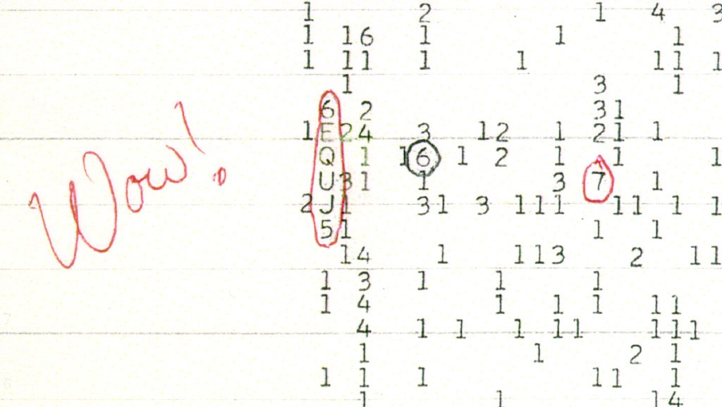 The mysterious 72-second Wow! signal from space
