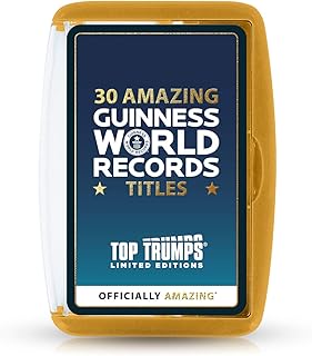 Top Trumps Guinness World Records 30 Amazing Titles Limited Editions Card Game