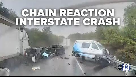 Surreal Multi-Vehicle Crash in Stoke-on-Trent Prompts Investigation